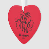 Photo personnalisée de M. et Mme (devant)