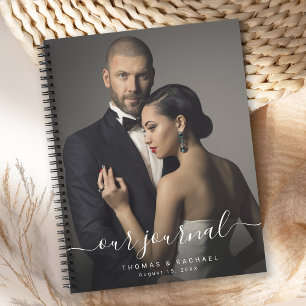 Photo personnalisée du mari et de la femme Journal