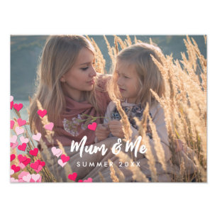 Photo Personnalisée Écriture Moderne Écrits Éparpi