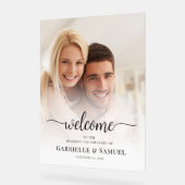 Photo personnalisée Elegant Wedding Welcome (Angle)