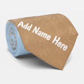 Photo personnalisée et Cravate texte - Votre propr (Roulé)