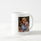 Photo Personnalisée Et Nom Besties Café Mug (Devant droit)