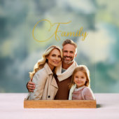 Photo personnalisée et texte (Neutre)