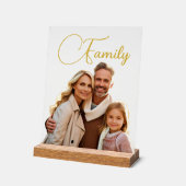 Photo personnalisée et texte (Angle)