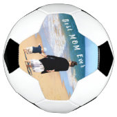 Photo personnalisée et texte de votre conception - (Tourné)