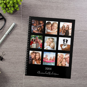 Photo personnalisée famille collage monogramme 202