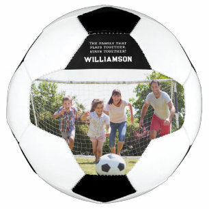 Photo personnalisée Famille de Soccer Ball