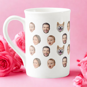 Photo Personnalisée Famille Mug, 4 Photos Mug