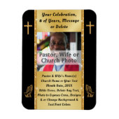 Photo Personnalisée, Faveurs de l'Église, Magnets (Vertical)