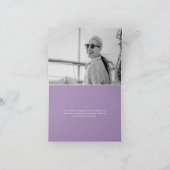 Photo personnalisée Funérailles Merci Cartes (Intérieur)