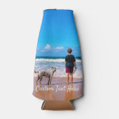 Photo personnalisée Glacière de bouteille avec vos (Devant)