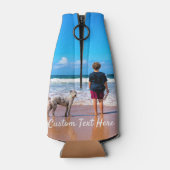 Photo personnalisée Glacière de bouteille avec vos (Dos)