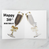 Photo personnalisée Idée de carte d'anniversaire (Intérieur)