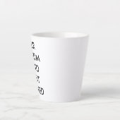 Photo personnalisée LATTE MUG PETIT 12oz (Devant)