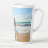 Photo personnalisée Latte Mug vos photos et votre  (Droite)