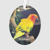 Photo personnalisée Lovebird (devant)