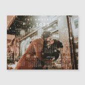 Photo personnalisée Magnet Calendrier 2025 (Devant)