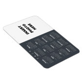 Photo personnalisée Magnet du calendrier 2020 | Gr (Côté Droit)