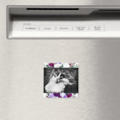 Photo personnalisée Magnet Lavender Hibiscus sur W (In Situ (Lave-vaisselle))