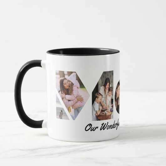 Photo personnalisée Maman Mug (Gauche)