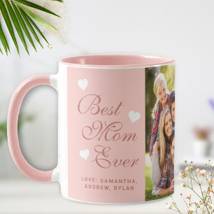 Photo personnalisée Meilleure maman jamais Mug