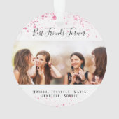 Photo personnalisée meilleurs amis éternellement r (dos)