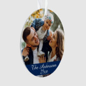 Photo personnalisée moderne double face (devant)