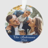 Photo personnalisée moderne double face (devant)