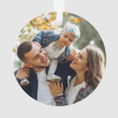 Photo personnalisée moderne double face (dos)