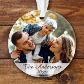 Photo personnalisée moderne double face