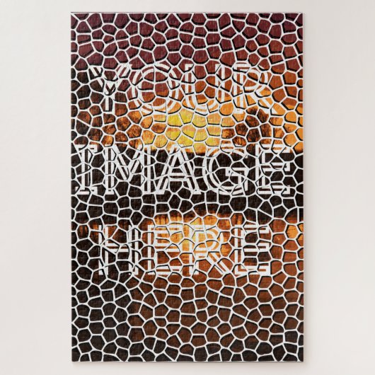 Photo personnalisée Mosaic Jigsaw Puzzle (Vertical)