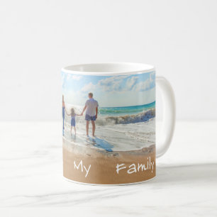 Photo personnalisée Mug Cadeau Votre famille Photo