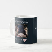 Photo personnalisée Mug Véritable histoire d'amour (Devant gauche)