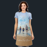 Photo personnalisée Nom du texte tablier avec vos<br><div class="desc">Espace photo et texte personnalisé - Unique votre propre design - Famille personnalisée / Amis ou Cadeau personnel - Ajouter votre texte et photo - Redimensionner et déplacer ou ajouter des éléments - image / texte avec outil de personnalisation ! Bonne chance - Soyez heureux :)</div>