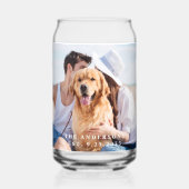 Photo personnalisée Nouveau nom Date Mariage moder (Recto)