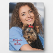 Photo personnalisée Personnaliser Plaque d'Easel (Devant)