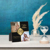 Photo personnalisée Plaque du 50e anniversaire (Insitu)