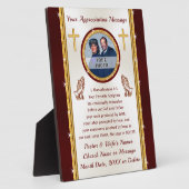 Photo personnalisée, Plaques d'appréciation du pas (Côté)