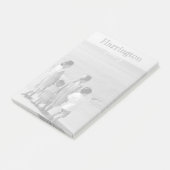 Photo personnalisée Post-it® Notes 4x6 Nom de fami (Incliné)