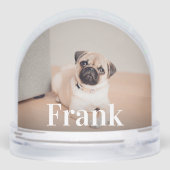 Photo personnalisée pour animal de compagnie (Arrière)