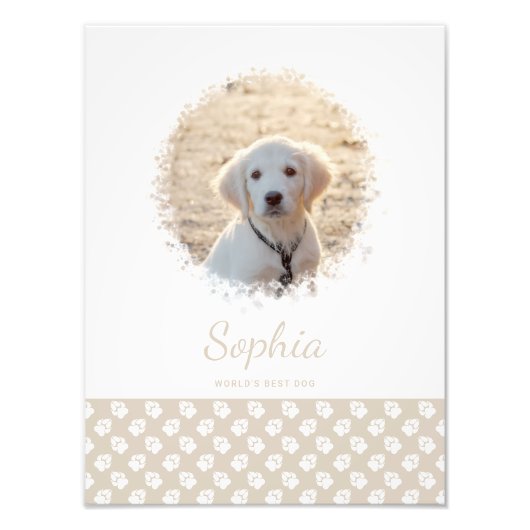 Photo Personnalisée Pour Animaux De Compagnie & Pr (Devant)