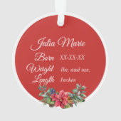 Photo personnalisée pour bébé (dos)