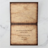 Photo Personnalisée Rustique, Cartes De Sympathie  (Intérieur)