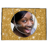 Photo Personnalisée, Sacs Cadeaux 50e Anniversaire (Dos)