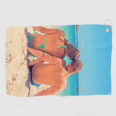 Photo personnalisée Serviette de golf votre propre (Horizontal)