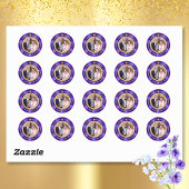 Photo personnalisée, Stickers du 50e anniversaire