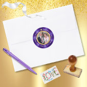 Photo personnalisée, Stickers du 50e anniversaire