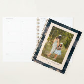 Photo personnalisée Stylish Navy Plaid 2022 (Devant avec enveloppe)