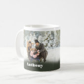 Photo personnalisée sur deux côtés Mug (Devant gauche)