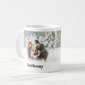 Photo personnalisée sur deux côtés Mug (Devant gauche)